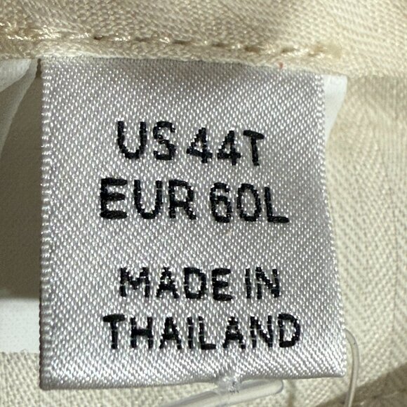 NWT CUTTER & BUCk Mens 44T Beige Chino Bermuda Pleated Shorts Big and Tall - Picture 12 of 14